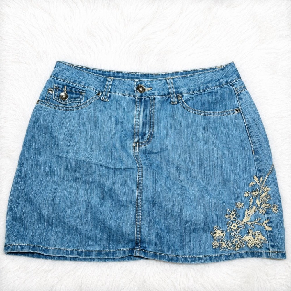 Y2K Denim Skort 🩵